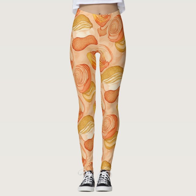 Leggings Tierra suave abstracta (6) (Anverso)