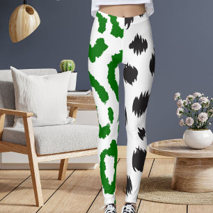 Leggings Tiger Loepard Big Cat Pattern Spots Print Animal