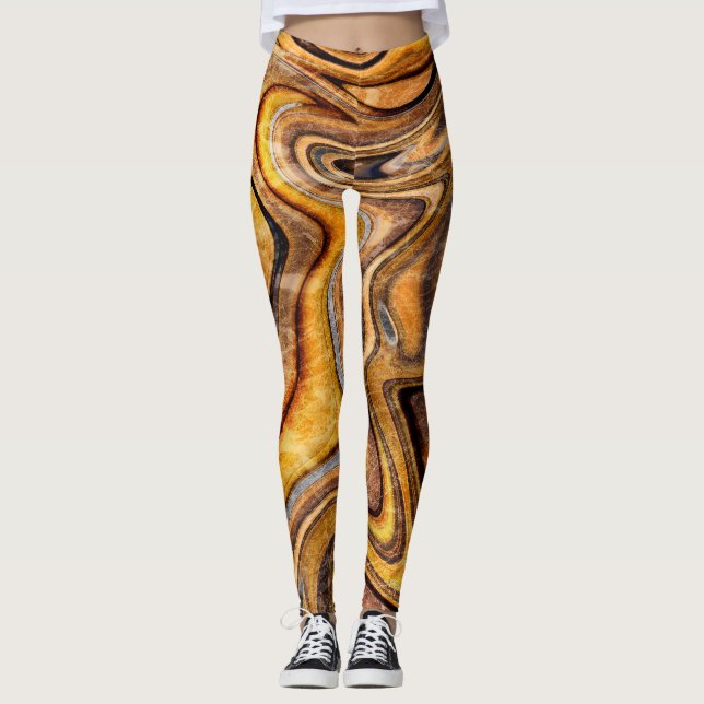 Leggings Tiger's eye gemstone (Anverso)