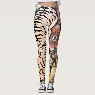 Leggings Tigre blanco
