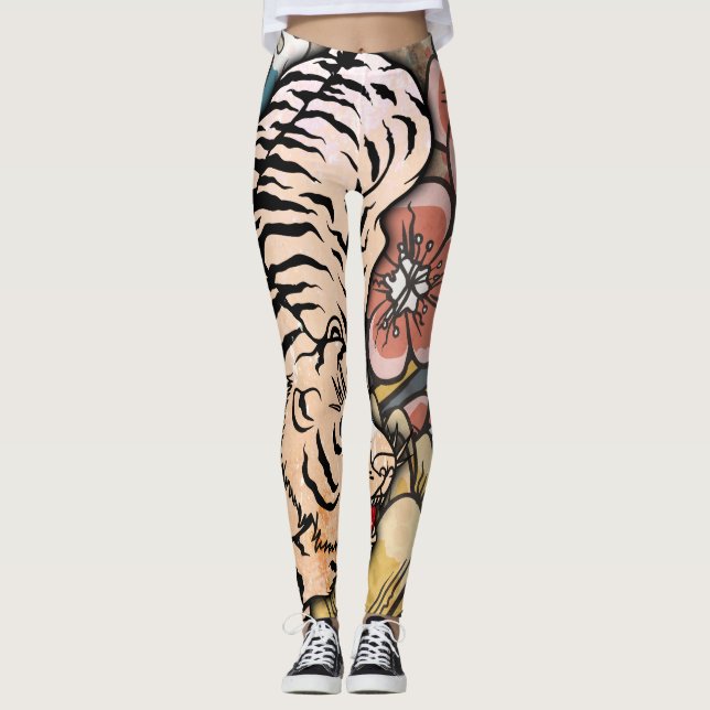 Leggings Tigre blanco (Anverso)