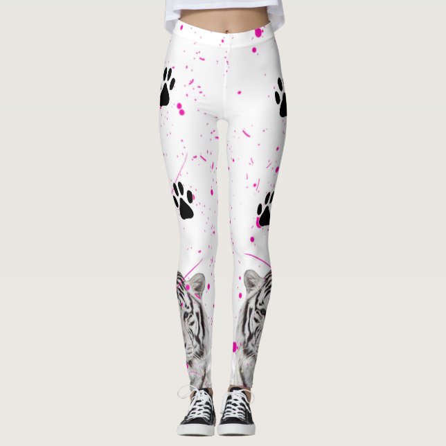 Leggings Tigre blanco 2 (Anverso)