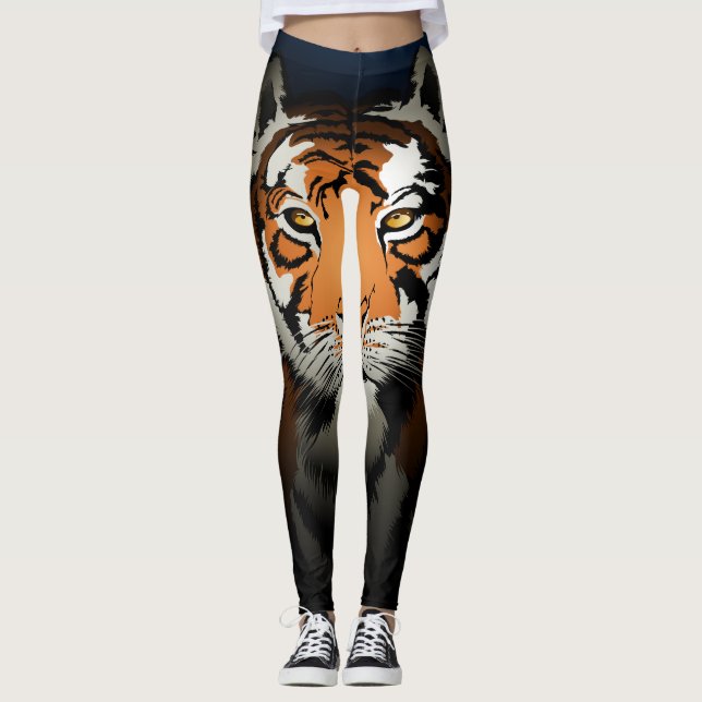 Leggings Tigre de noche (Anverso)