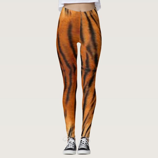 Leggings Tigre de piernas (Anverso)