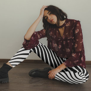 Leggings Tigres cruzando franjas