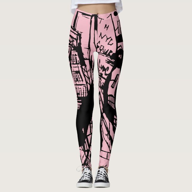LEGGINGS TIMES SQUARE CNBC (Anverso)