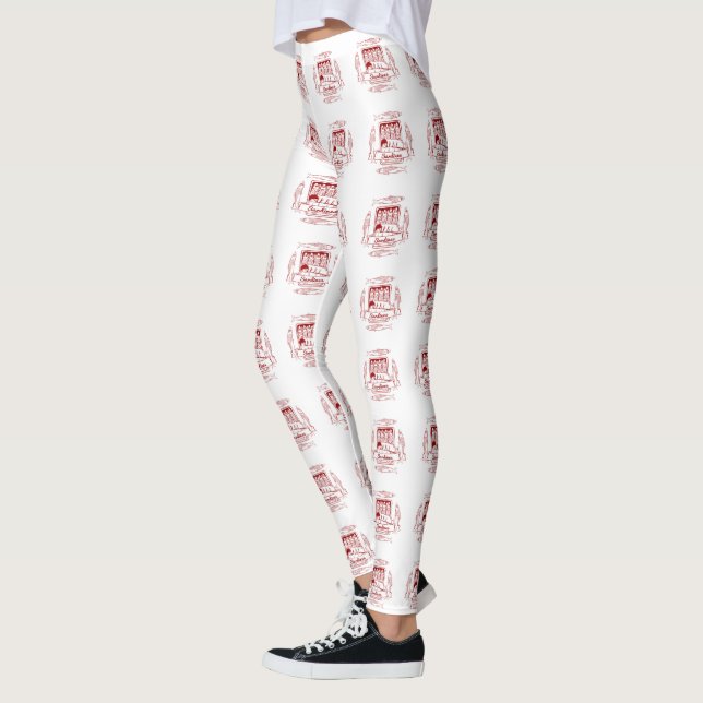 Leggings Tin de sardinas pop art (Izquierda)