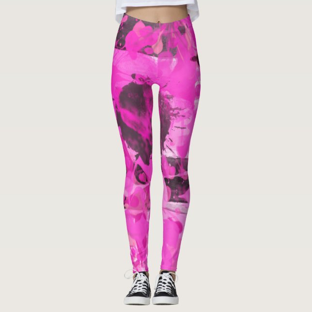 Leggings Tinta rosa (Anverso)