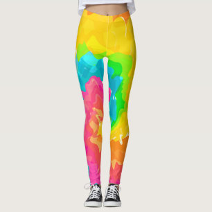 Leggings tinte retro boho tie
