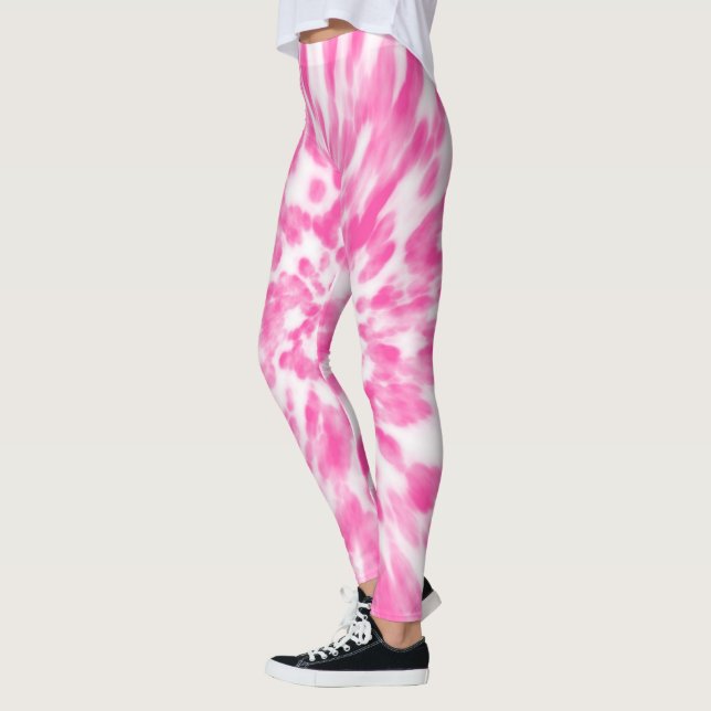 Leggings tinte rosa y blanco (Izquierda)