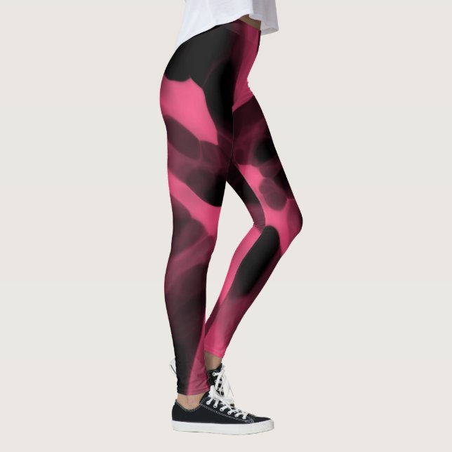 Leggings tintes rosados y negros (Derecha)