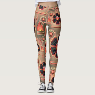 Leggings Tipo fresco polainas de Steampunk del modelo
