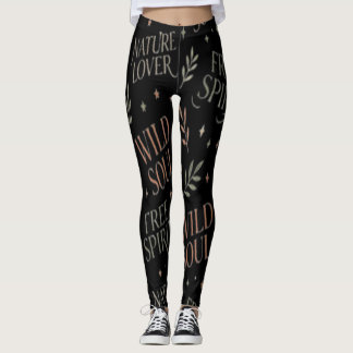Leggings Tipografía Alma Salvaje