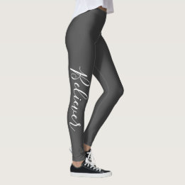 Leggings tipografía de CREER caprichoso|