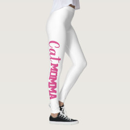 Leggings tipografía divertida CAT MOMMA |