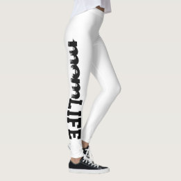 Leggings tipografía divertida de MOM LIFE |