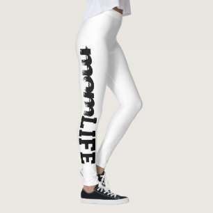 Leggings tipografía divertida de MOM LIFE  