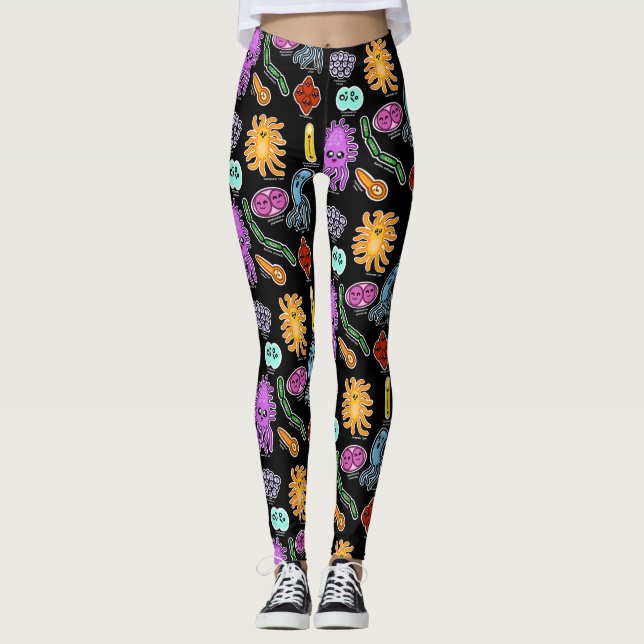 Leggings Tipos De Bacterias (Anverso)