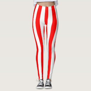 LEGGINGS  TIRA VERTICAL BLANCA BLANCA DELGADA 