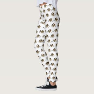 Leggings Tiramisu Panadería Italiana Espresso Pastel de pos