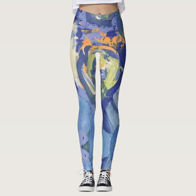 Leggings Tirantes Textura #2 de la obra Piña (Anverso)