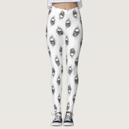 Leggings "Tiras de calavera"