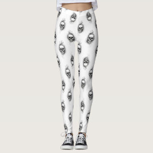 Leggings "Tiras de calavera"