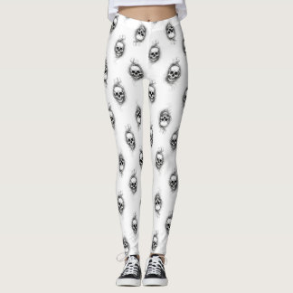 Leggings "Tiras de calavera"