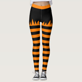 Leggings Tiras de Halloween