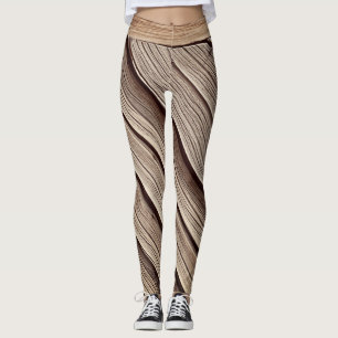 Leggings Tiras de madera