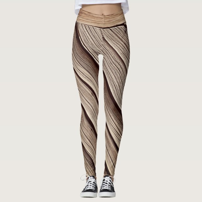 Leggings Tiras de madera (Anverso)