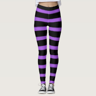 Leggings Tiras de puple