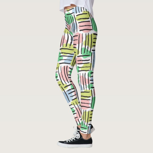 Leggings Tiras y pastas de pincel (Izquierda)