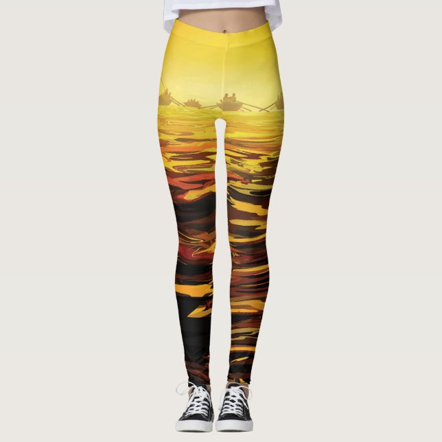 Leggings Titán mayor luna del planeta Saturno (Anverso)