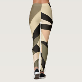 Leggings Título: Fragmentos Riso Design con texturas Pastel