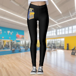 Leggings Toca discos retro