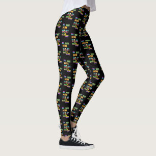 Leggings Toda la bebida nocturna Luz de sueño estrecha