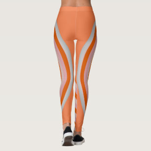 Leggings Todas las leyendas de impresión con diseño circula