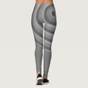 Leggings Todas las leyendas de impresión con diseño circula