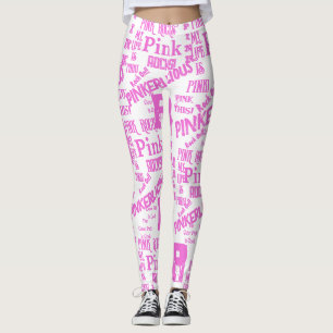 LEGGINGS TODO DE COLOR ROSA 