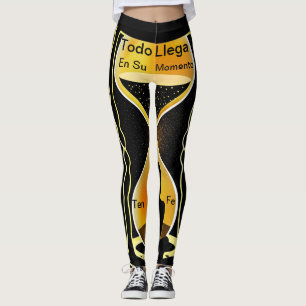 Leggings “Todo llega en su momento” – Believe in Timing