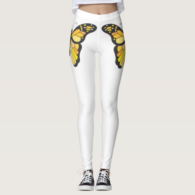 Leggings todo-sobre-impresión (Anverso)