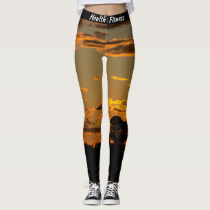 Leggings todo-sobre-impresión