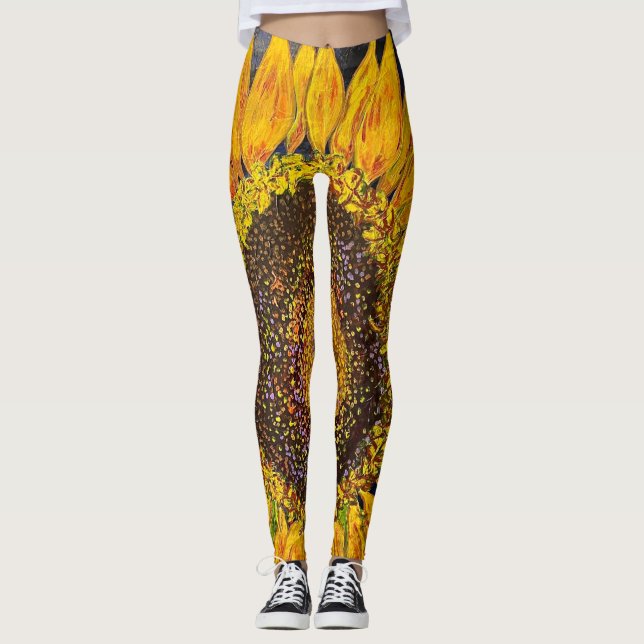 Leggings todo-sobre-impresión (Anverso)