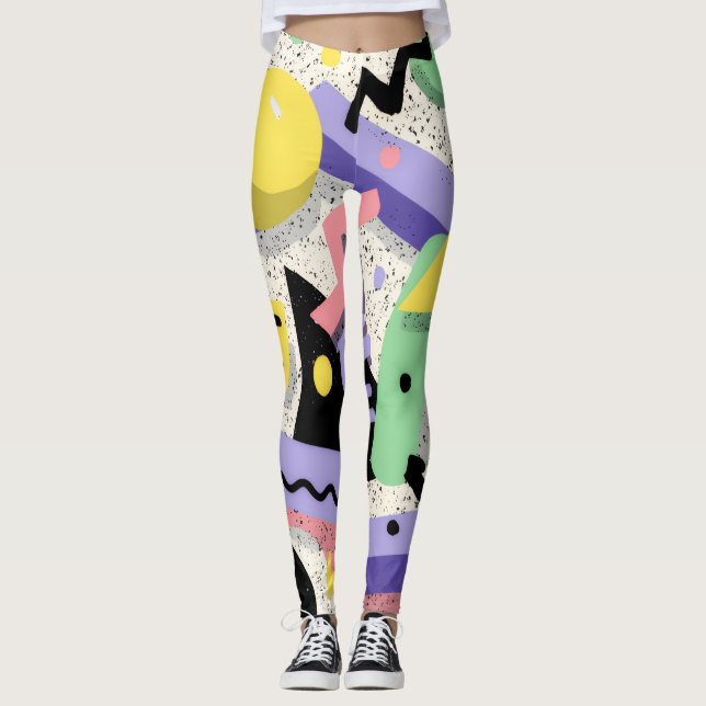 Leggings todo-sobre-impresión para mujeres (Anverso)