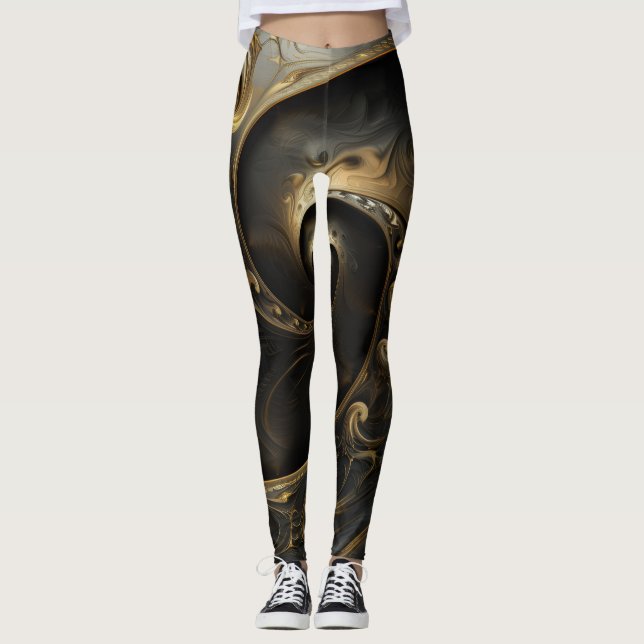 Leggings todo-sobre-impresión para mujeres (Anverso)