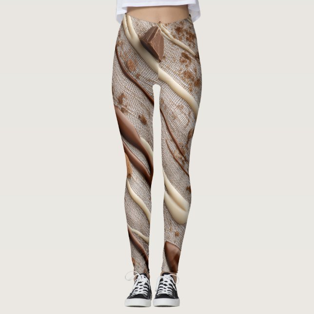 Leggings todo-sobre-impresión para mujeres (Anverso)