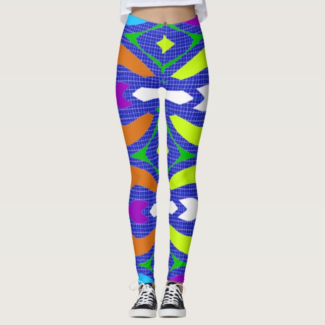 Leggings Todo-Sobre-Imprimir multicolor "Ratti_Creative_Art (Anverso)