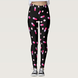 Leggings Tome sus polainas de la medicina (el negro)