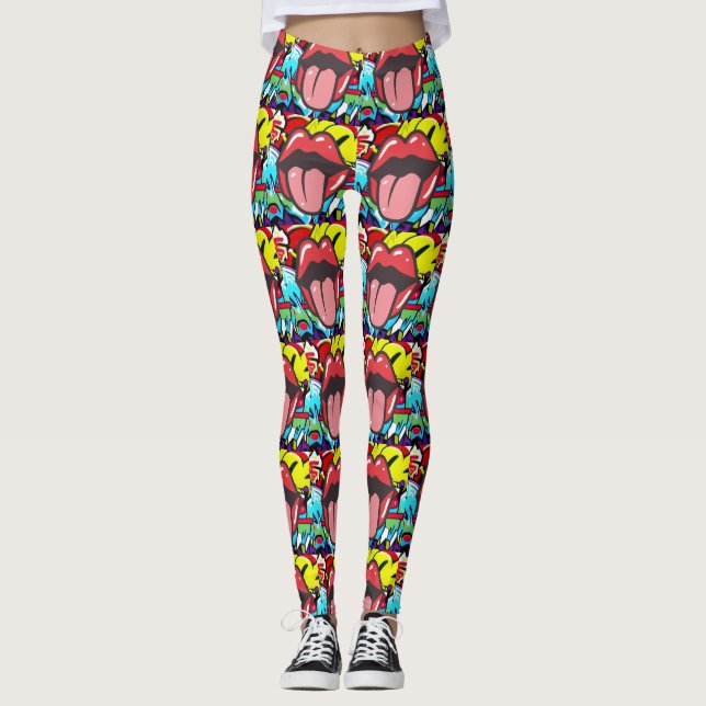 Leggings Tongue Twister (Anverso)